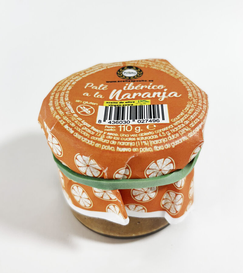 Paté ibérico a la Naranja